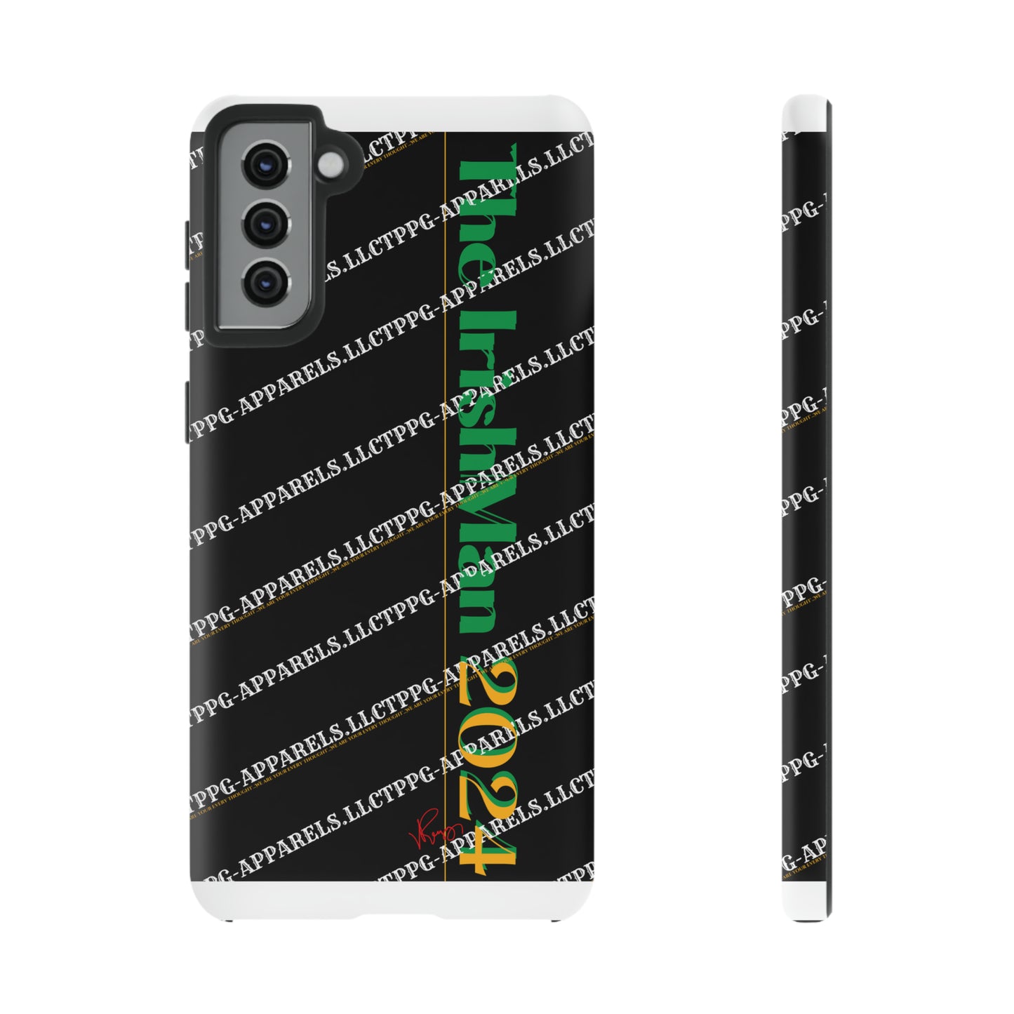 Apple iPhone/Samsung Galaxy & Google Pixel Tough "Irishman 2024" Phone Cases