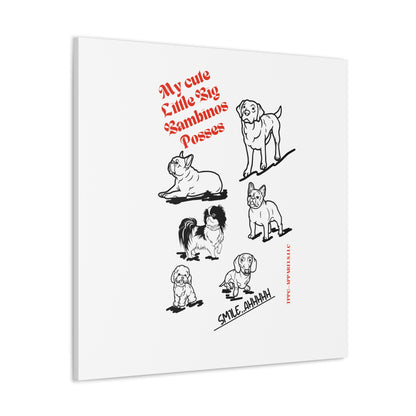 From our "TPPG Brand Pet Collection" - Canvas Gallery Wraps in White