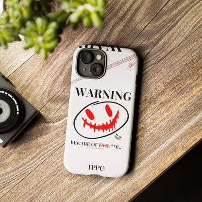 "WARNING-Evil"-Apple iPhones * Google Pixel * Samsung Galaxy Cases