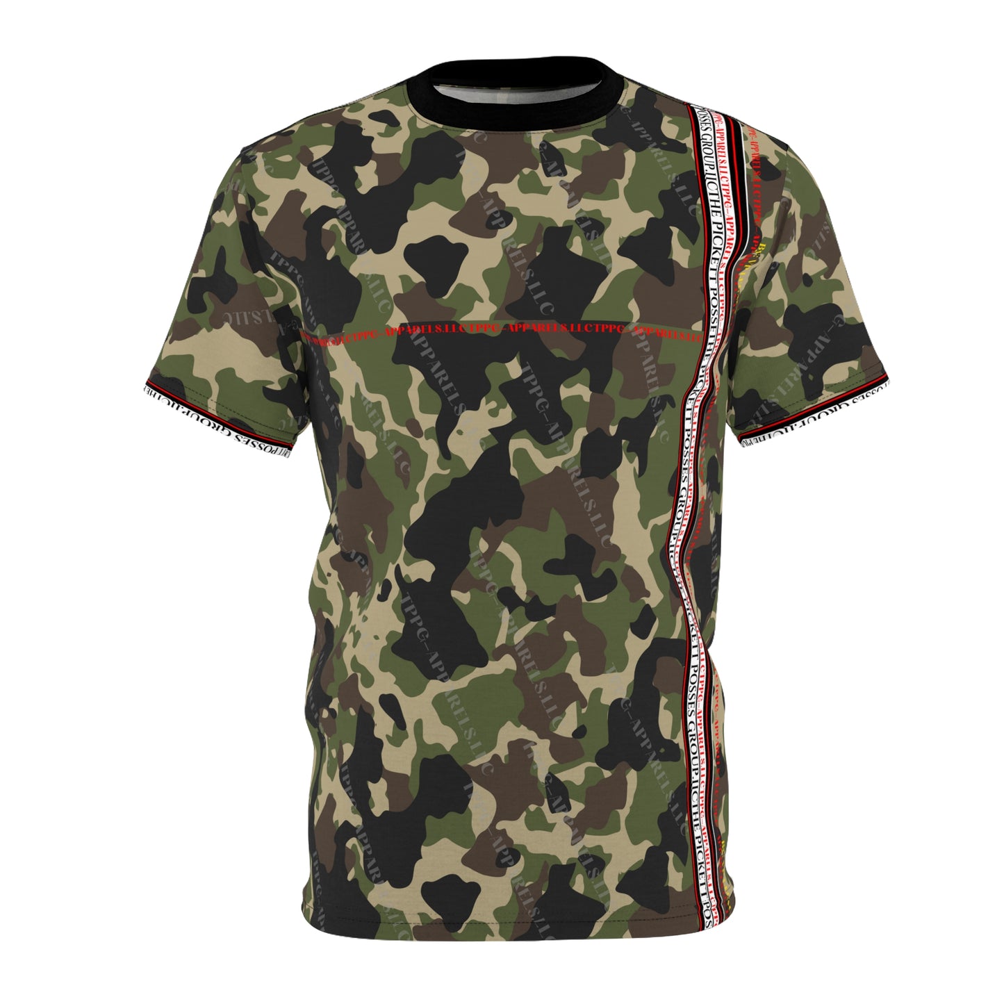 "TPPG-Apparels" Presents a Sleek Casual Camo White 'Tagless' Premium Style Casual Unisex T-Shirt