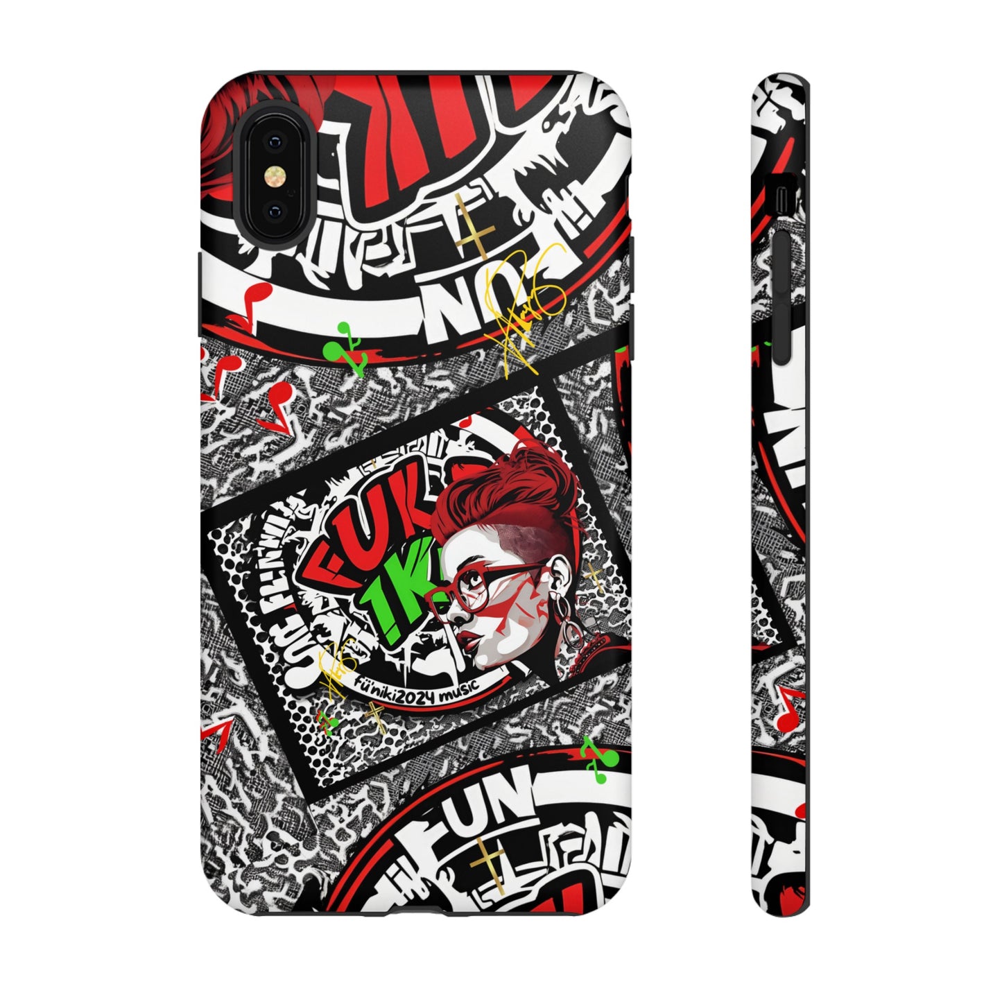 "Fun'iki2024" Music Logo iPhone/Google Pixel/Samsung Phone Cases