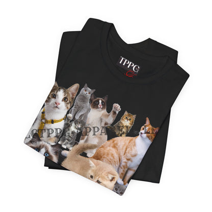 Unisex "Cats" Jersey T-Shirt