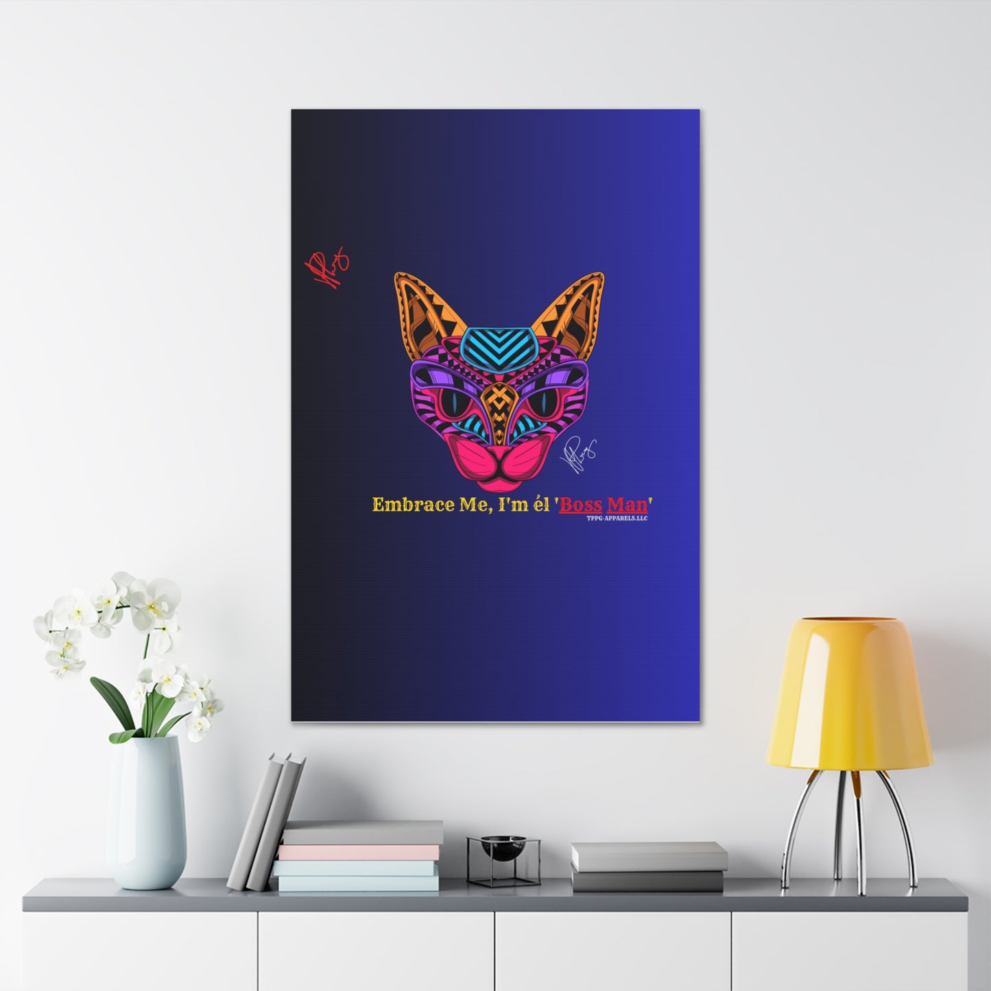 "TPPG Brand Pet Collection" - Canvas Gallery Wraps "- in Bold colors