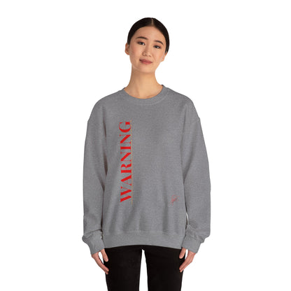 Crewneck Heavy Blend™('WARNING') Unisex Sweatshirt