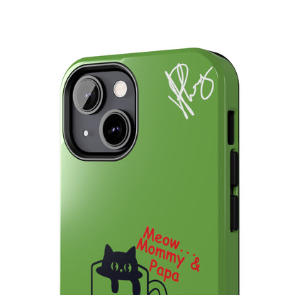 Ok Guys here's another one of our Cutest Coffee Pet Designs (in a Light Green Base Color) Verision from the 'TPPG Collection' Line carries Several sizes of the "iPhone Series" Tough Phone Cases