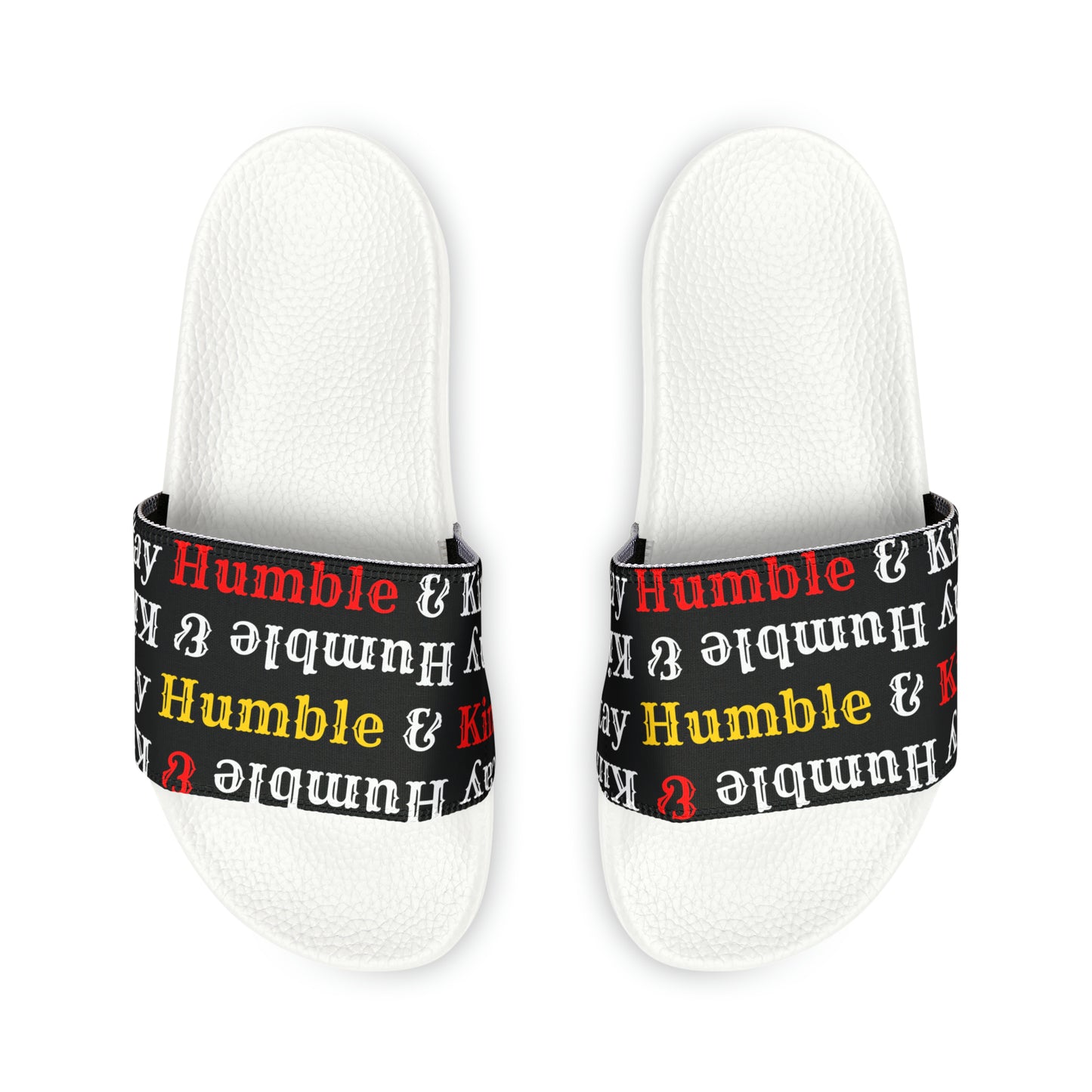 'TPPG- Apparels' Brand Quotable Wears for Men / Women's or Children Slide-On Sandals - 7ct  sizes