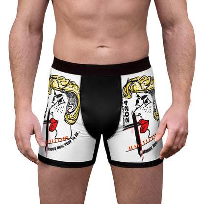 Stylish Men Lightweight 'Hallelujah' Boxers Briefs