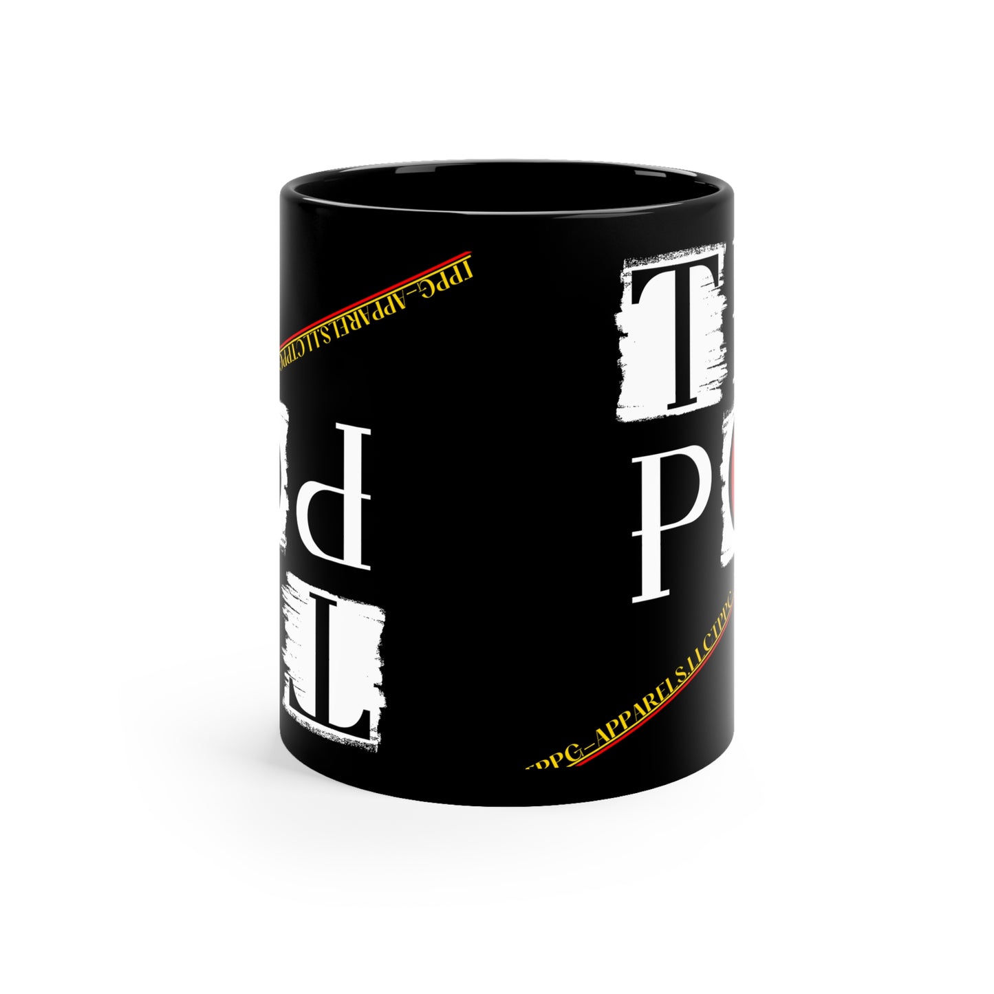 Black Glossy Finish 11oz Coffee/Tea Mug-from the 'TPPG Brand' "TPPG 2024" Collection