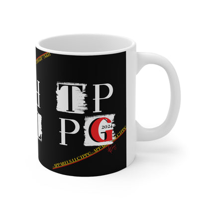 11oz (0.33 I) White Glossy Finish Coffee/Tea Mug- from 'TPPG Brand' Collection