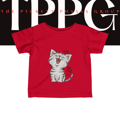 Infant/Toddler "Hey, Me Cat" Jersey T-Shirt