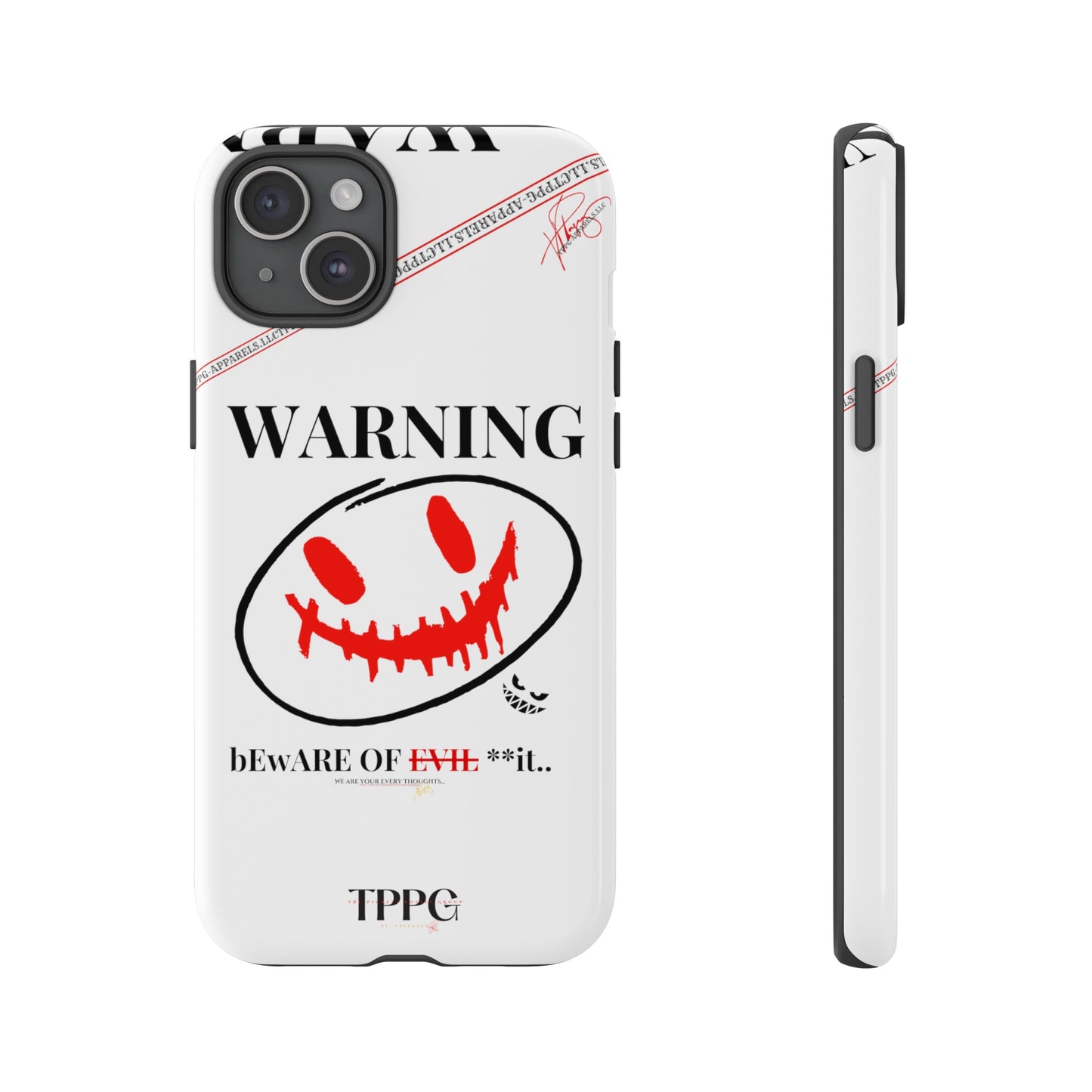 "WARNING-Evil"-Apple iPhones * Google Pixel * Samsung Galaxy Cases