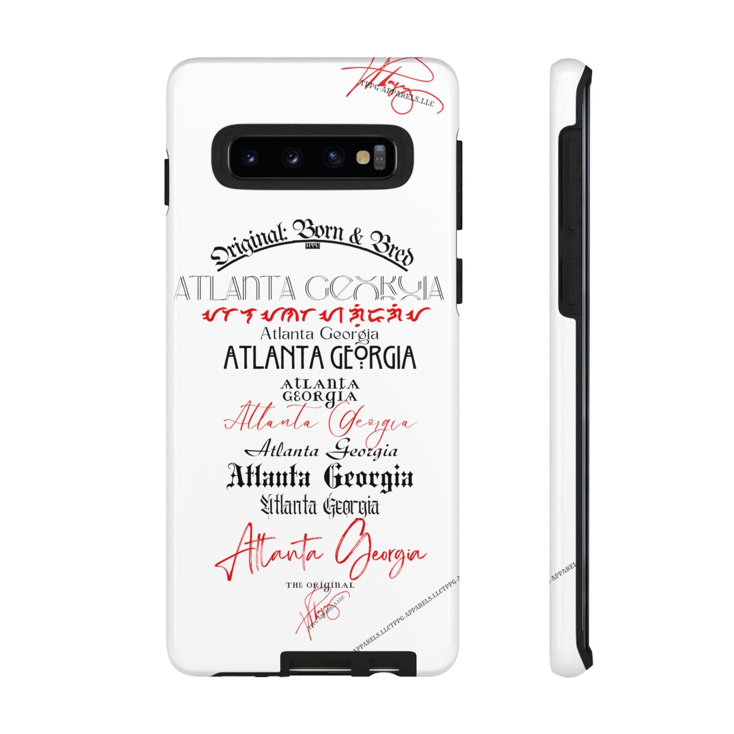 'ATL-Original Born & Bred' Design ~ Apple iPhones * Google Pixel * Samsung Galaxy Cases