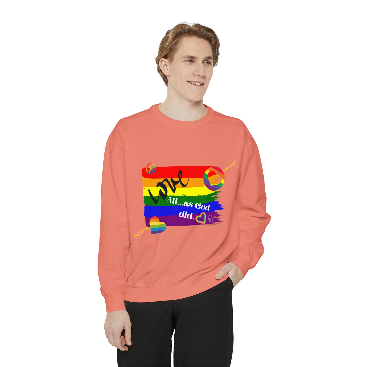 Unisex "Love All as God Did" Sweatshirt