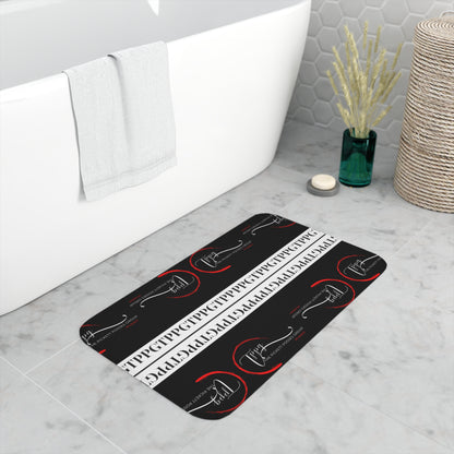 Soft Fashionable (2 sizes) Memory Foam Bath Mat by the "TPPG-Apparels" Brand