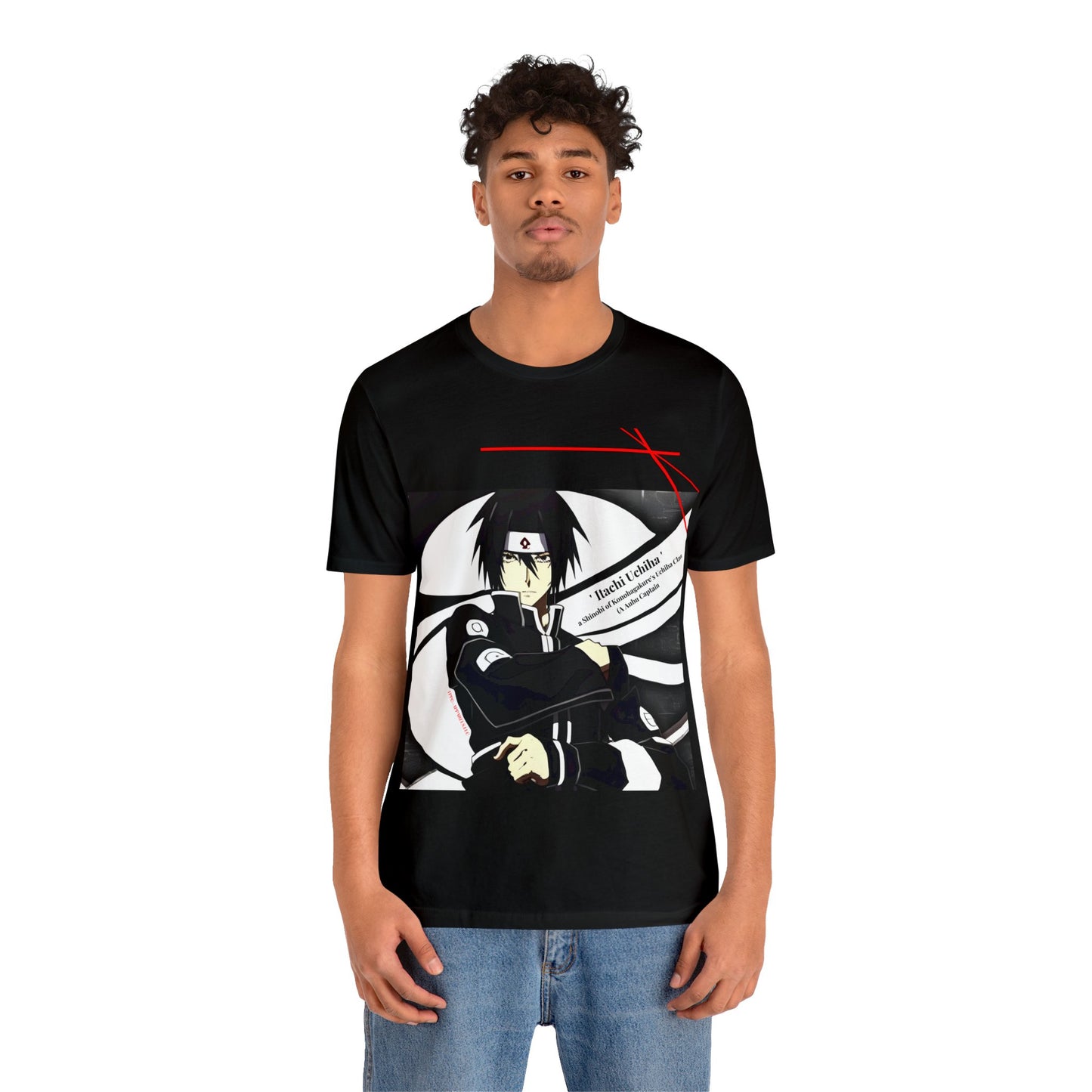 Unisex 'Anime' Jersey Short Sleeve Tee