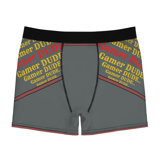 These Sexy yet Stylish 'Gamer' - "TPPG-Apparels" Brand Lightweight Men's Boxer Briefs in Dark Grey