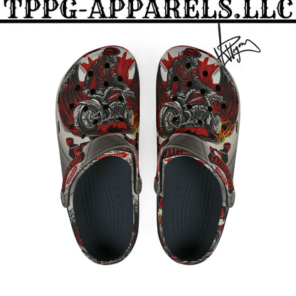 Motorcycle/Biker "Father God" Foam Rubber Shoes (EVA)