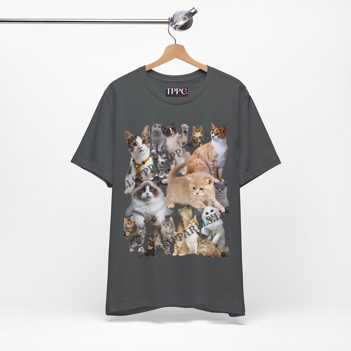 Unisex "Cats" Jersey T-Shirt