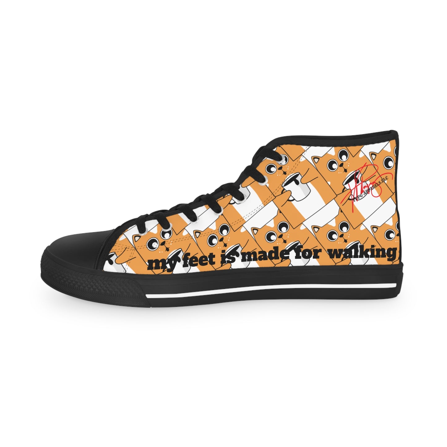 Men's "GooF CAt" High Top Sneakers/Shoes