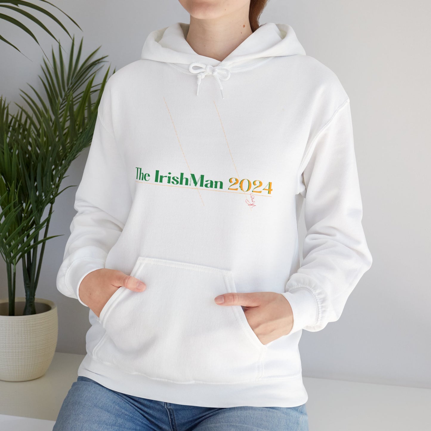 Heavy Sweatshirt Unisex Blend™ Hoodie - "The Irishman 2024"