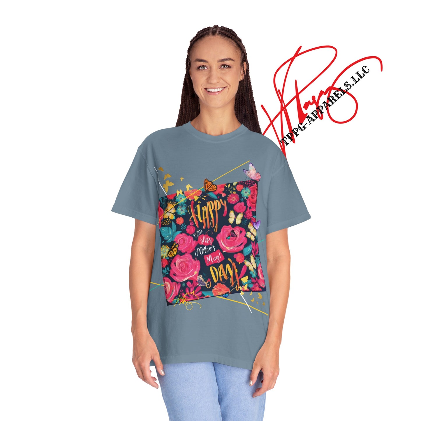 'Happy Mother's Day-Butterfly' Unisex T-shirt/Tee