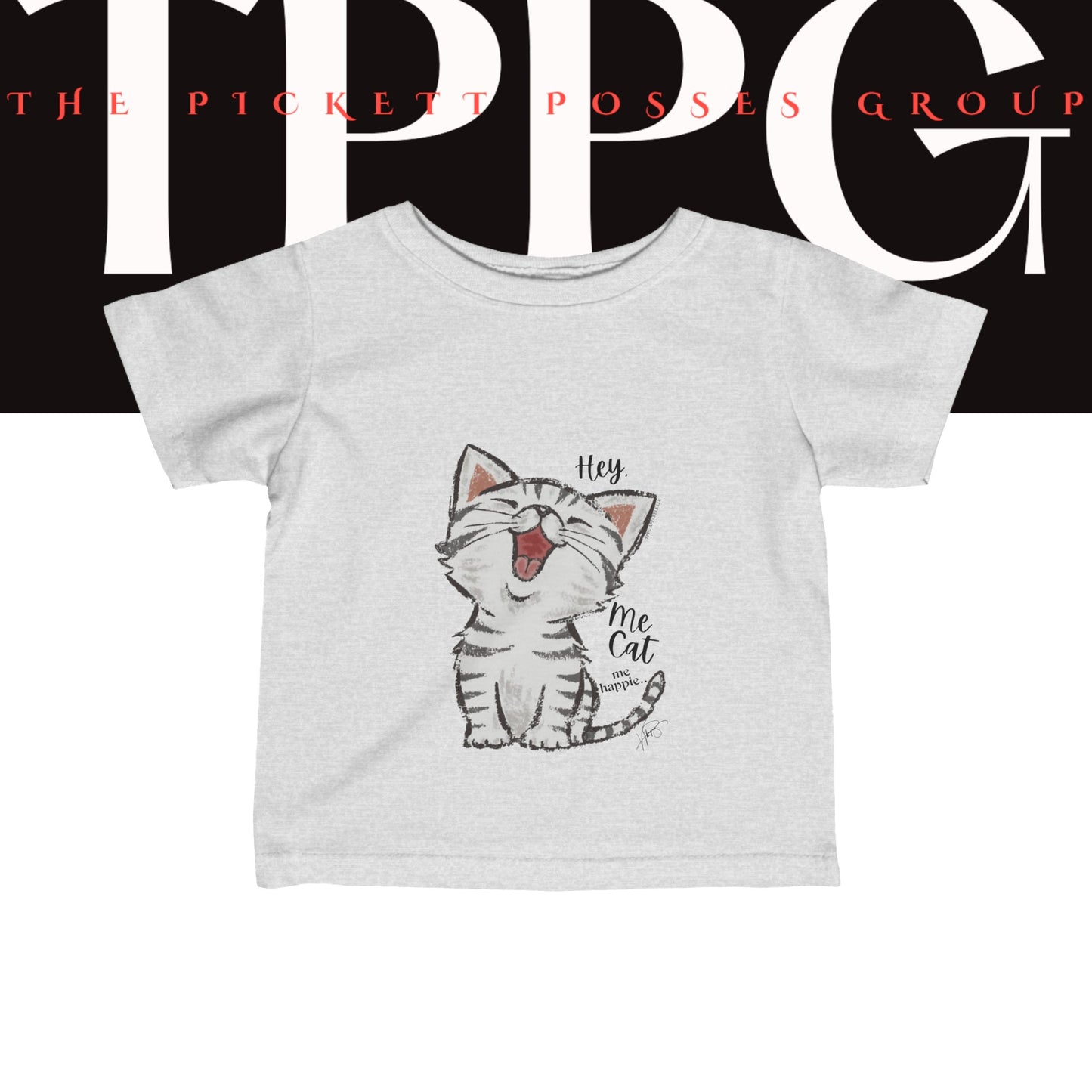 Infant/Toddler "Hey, Me Cat" Jersey T-Shirt