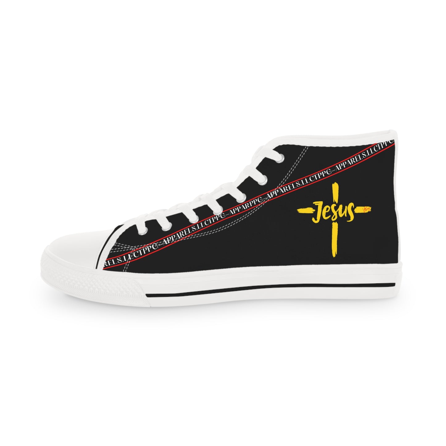 Men Sleek & Unique High Top Sneakers w/Jesus Design