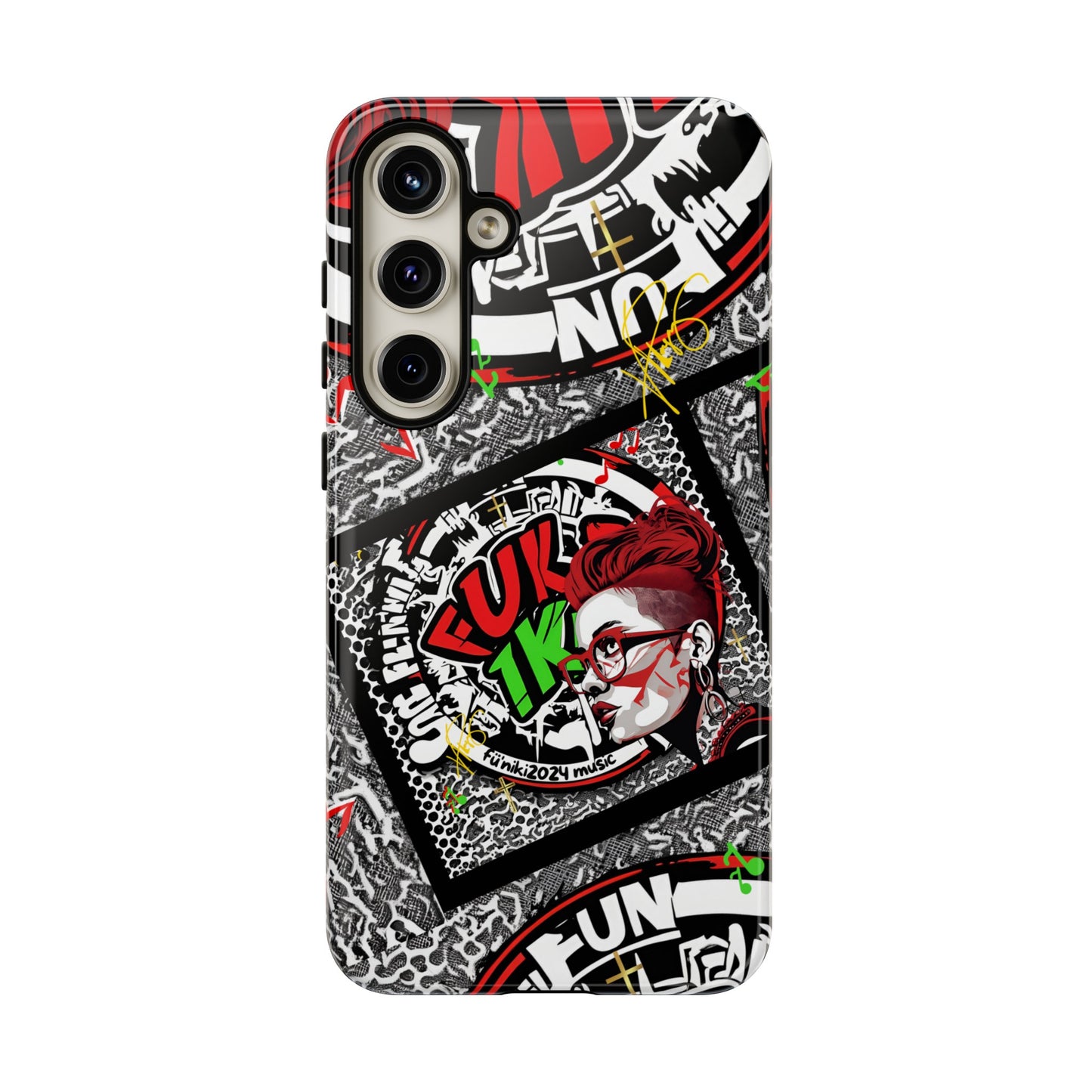 "Fun'iki2024" Music Logo iPhone/Google Pixel/Samsung Phone Cases