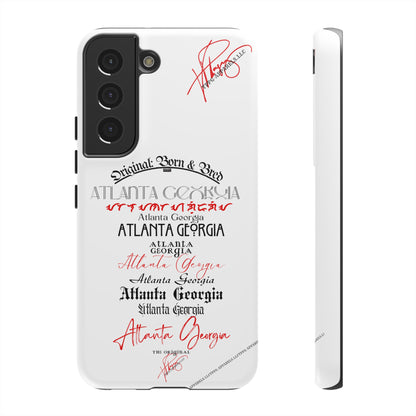 'ATL-Original Born & Bred' Design ~ Apple iPhones * Google Pixel * Samsung Galaxy Cases