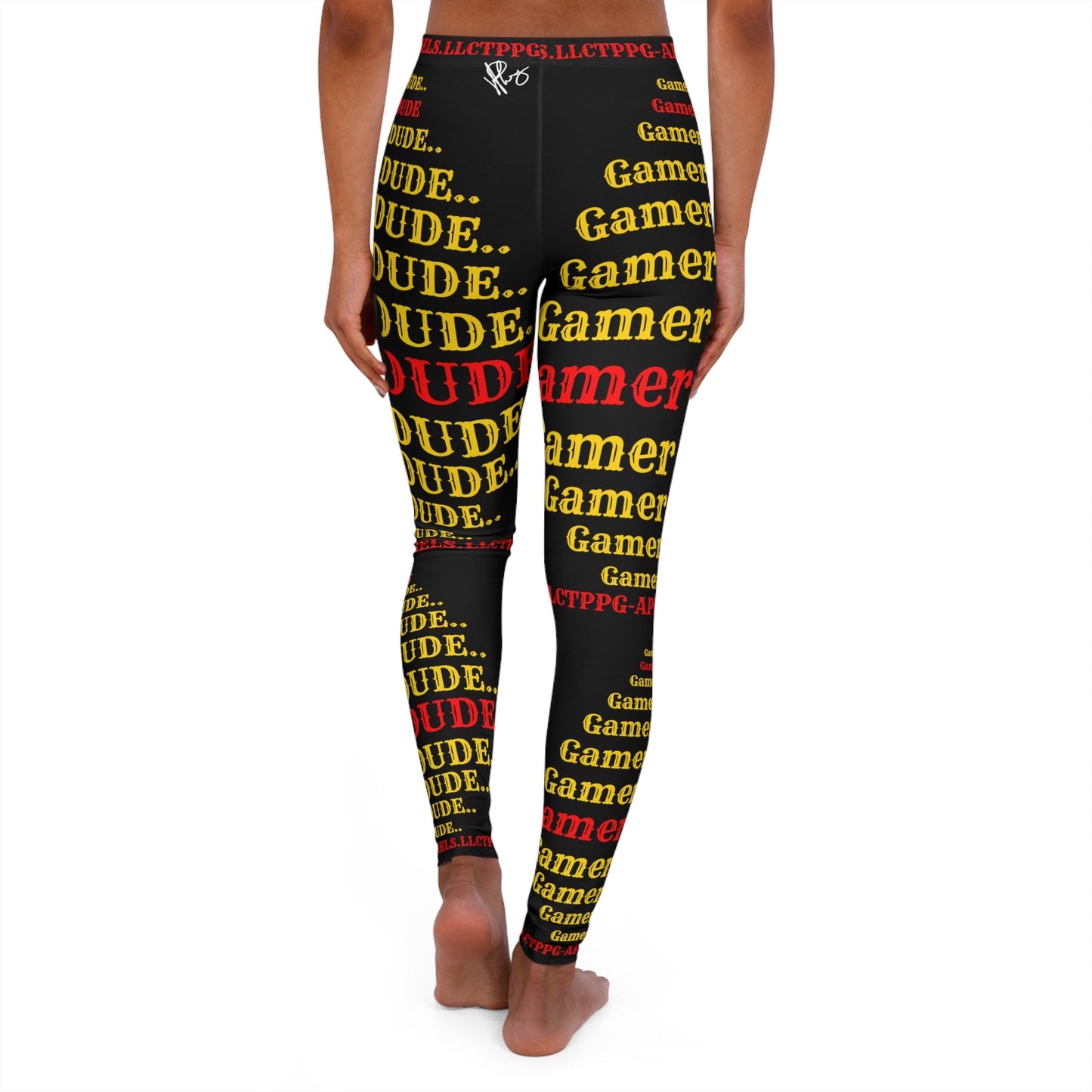 Our Sexy & Stylish Women's "Gamer" Spandex Leggings with different sizes By:"TPPG-Apparels" Stylish Brands