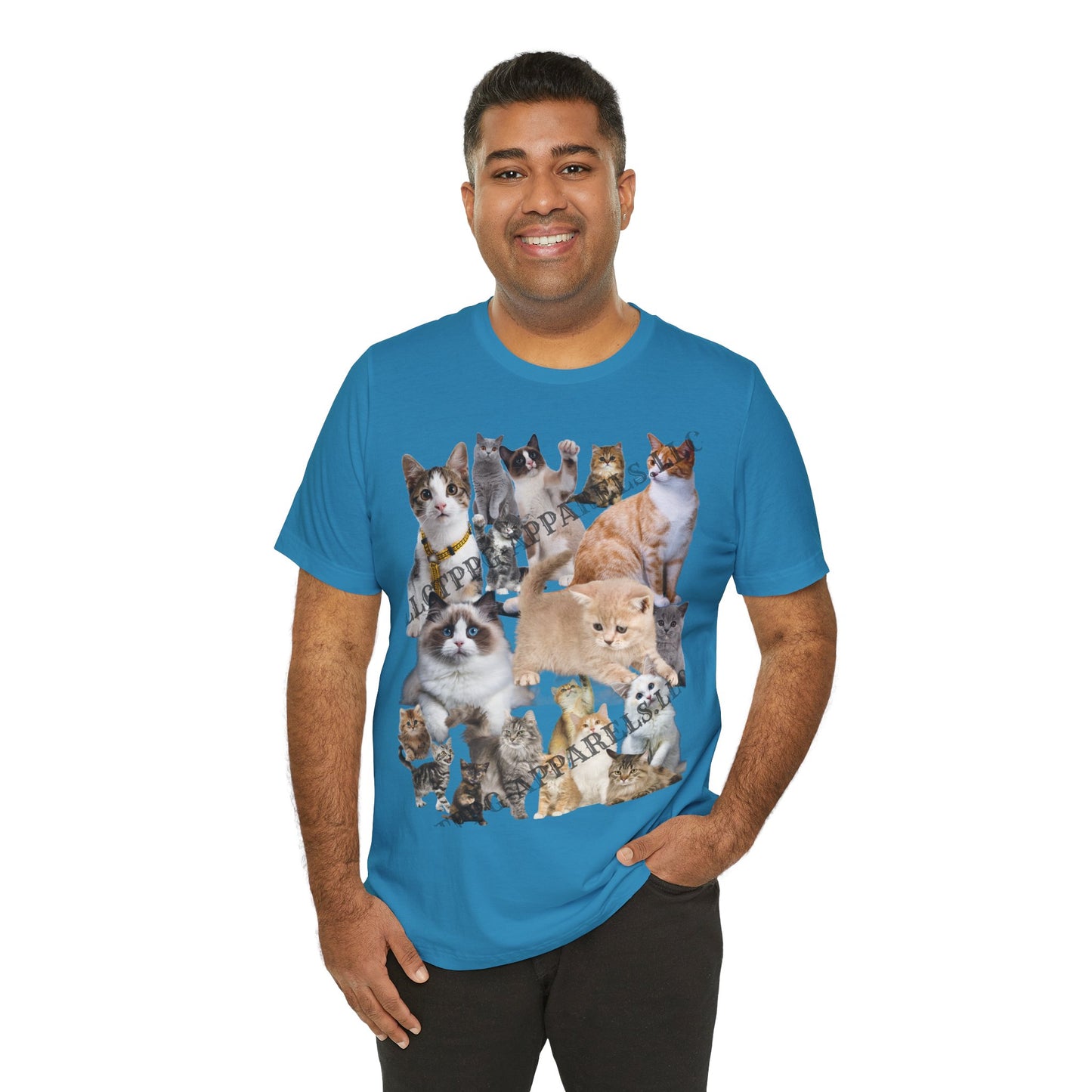 Unisex "Cats" Jersey T-Shirt