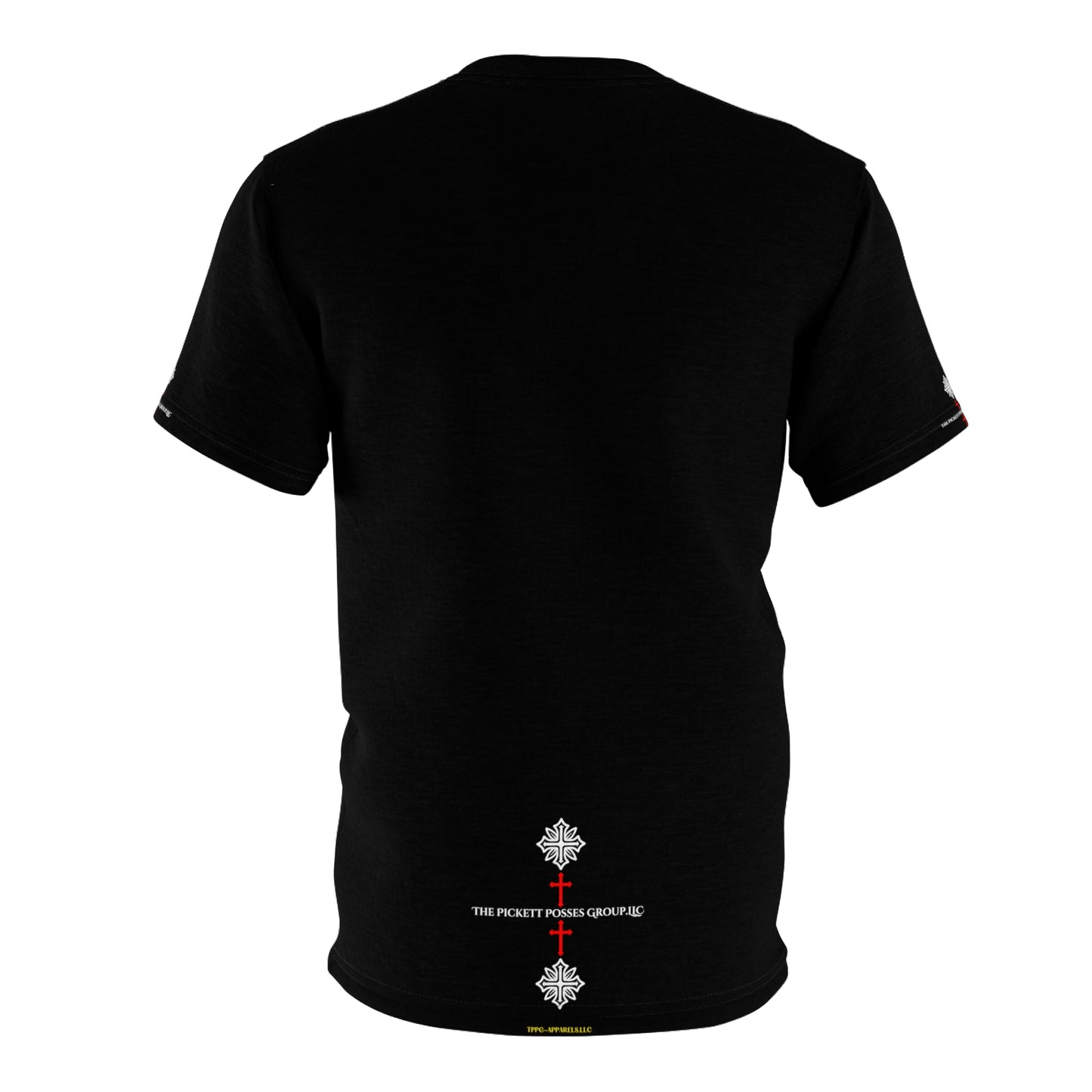 'TPPG-Apparels' Brand Logo Presents a Sleek 'Tagless' Premium Style Casual Unisex T-Shirt