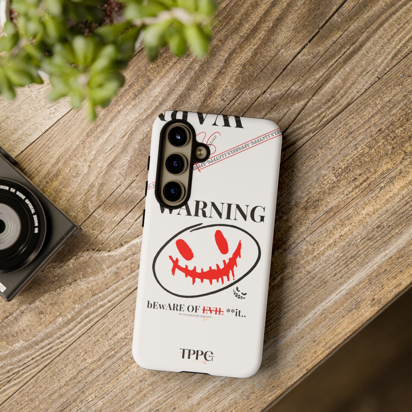 "WARNING-Evil"-Apple iPhones * Google Pixel * Samsung Galaxy Cases