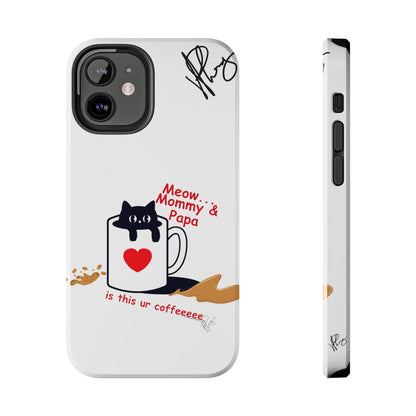 Guys here's another one of our Cutest Pet Designs (in a White Base Color) Verision from the 'TPPG Collection' Line carries Several sizes of the "iPhone Series" Tough Phone Cases