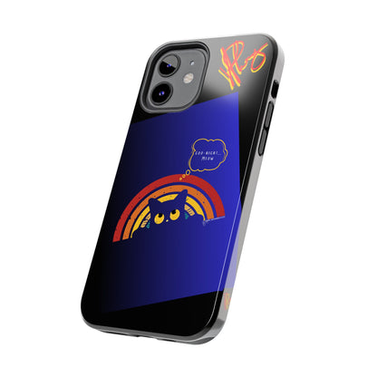 Our Cutest "Goo Night Meow.." Pet Designs (in a Bold Purple/Blue/Black Base Color) Verision from the 'TPPG Collection' Line carries Several sizes of the "iPhone Series" Tough Phone Cases