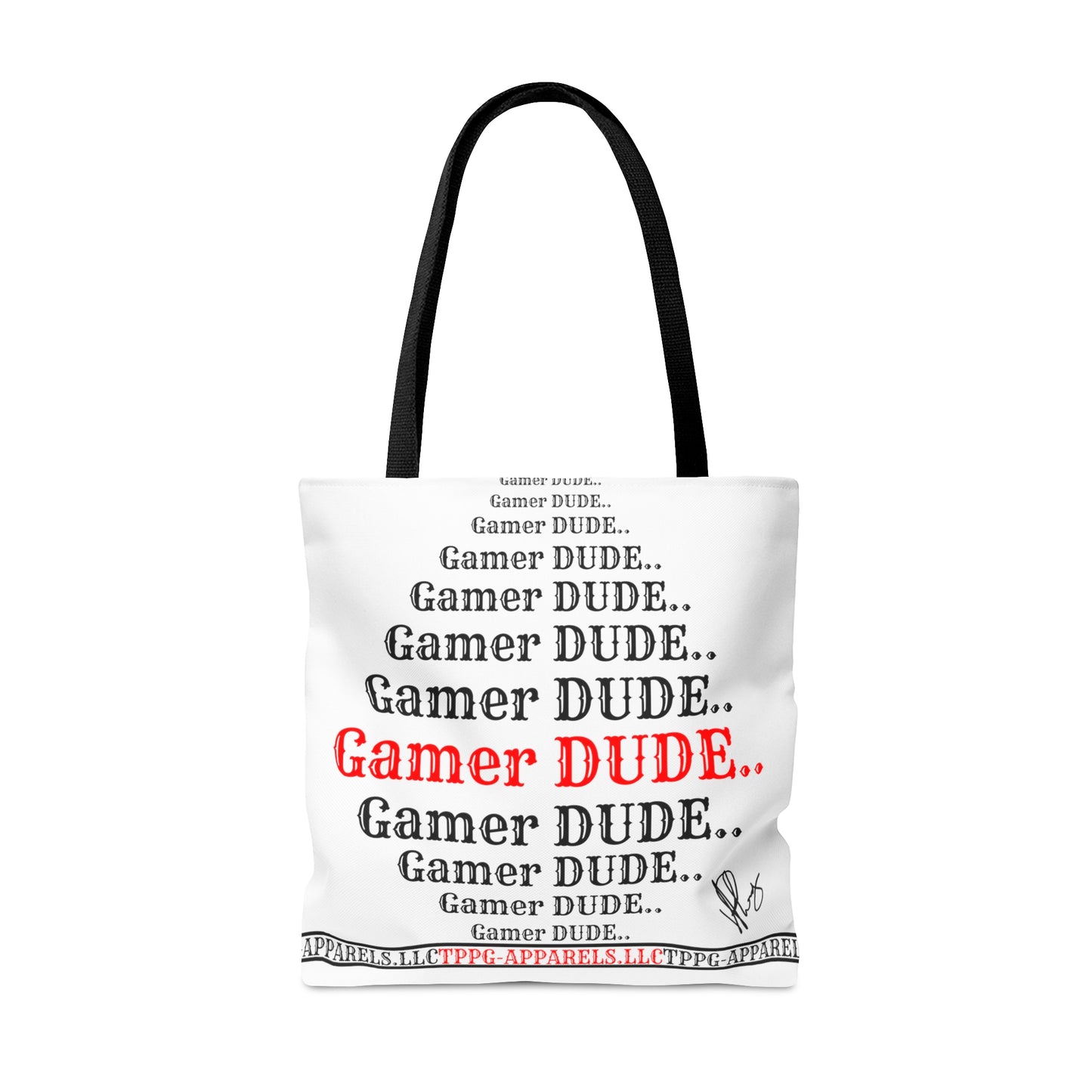 This Stylish Gamer Tote from the "TPPG-Apparels" Brand Tote in 3ct. different sizes. Always handy for any carrying all things necessary for any casual occasion.