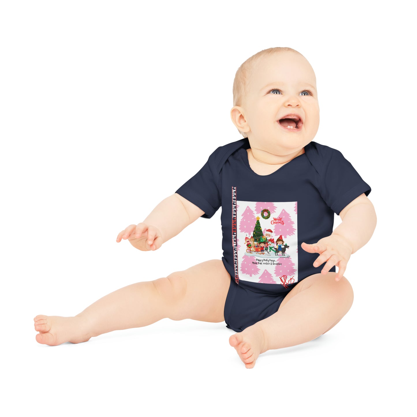 Comfortable, Colorful & Fun Apparels from "TPPG Baby Apparels Collection" Baby Organic Short Sleeve Bodysuit