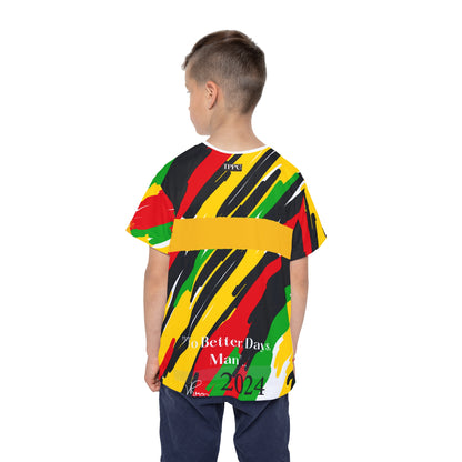 Kids Sport "Bob Marley" Design Jersey/Tee-By:"TPPG-Apparel" Juniors Collections