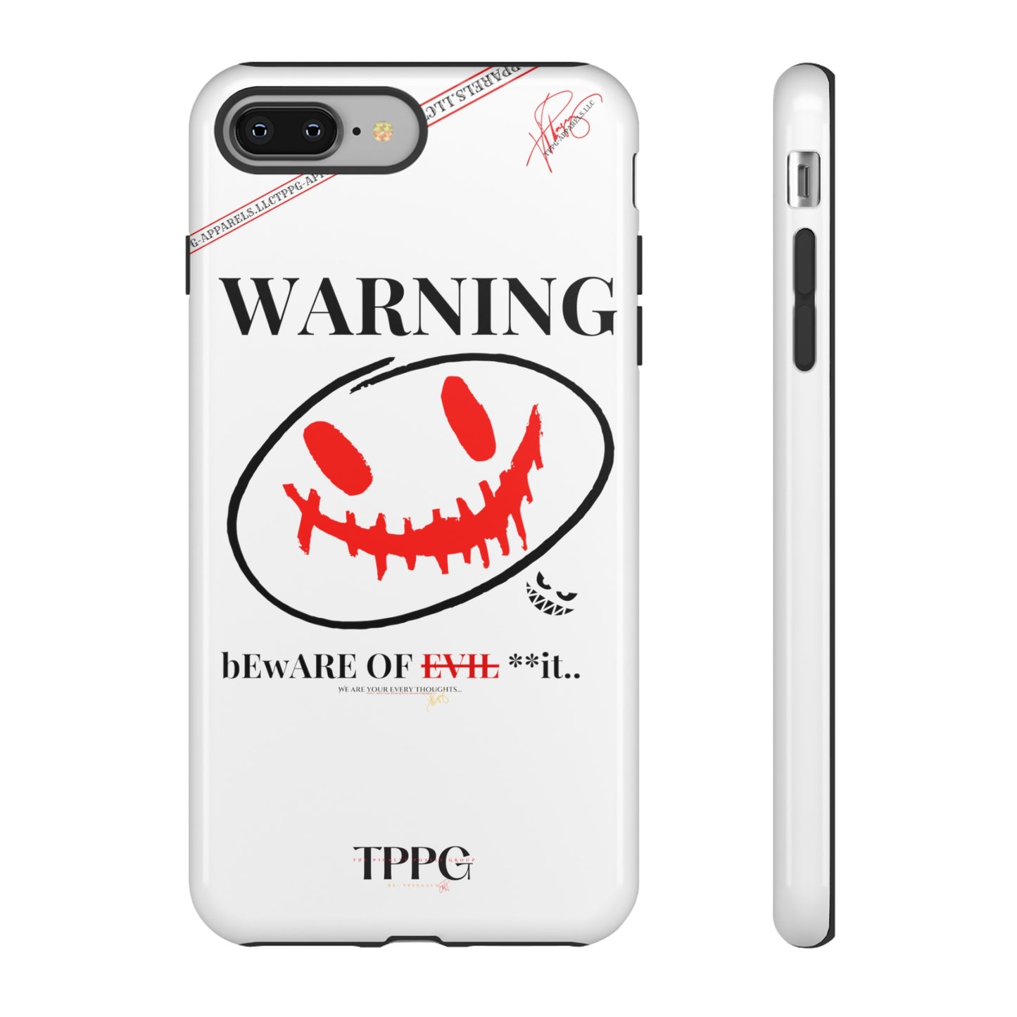 "WARNING-Evil"-Apple iPhones * Google Pixel * Samsung Galaxy Cases