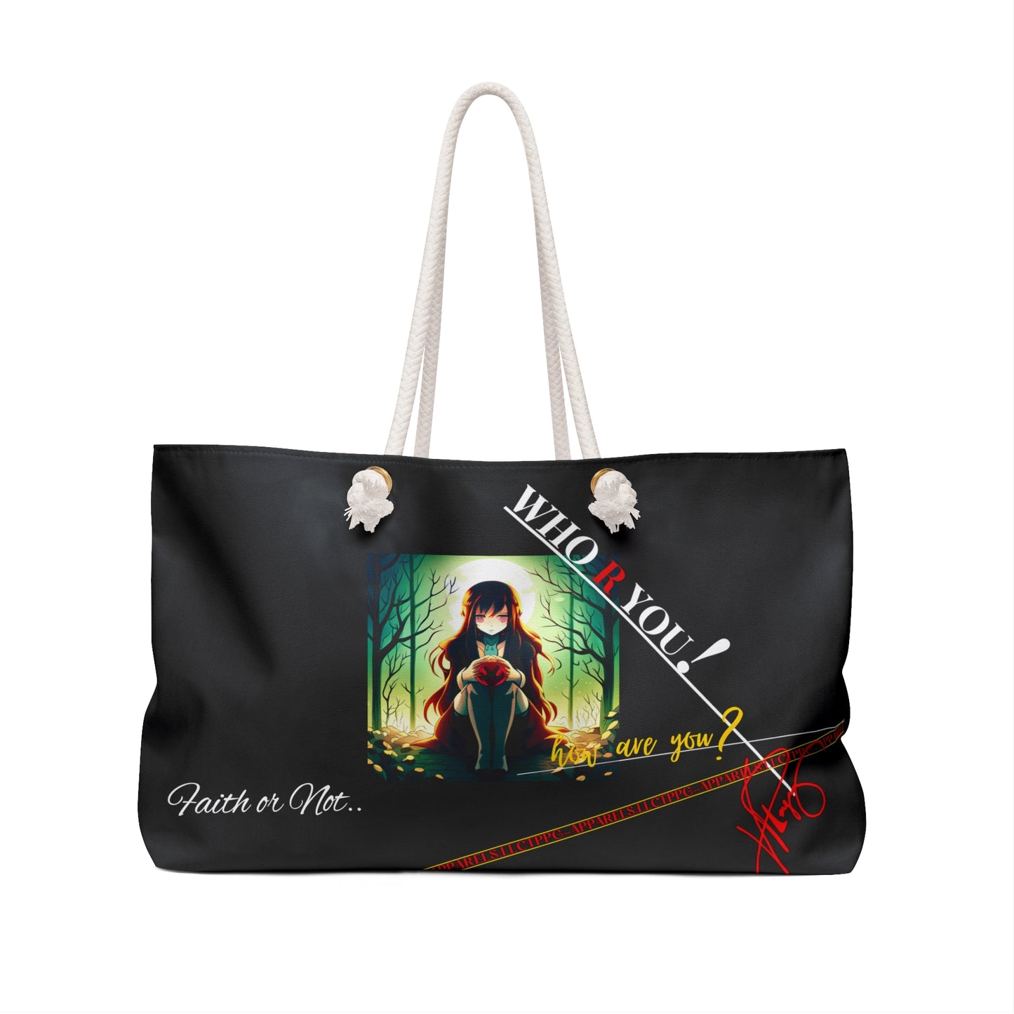 Weekender "Anime2-Who R U" Bag