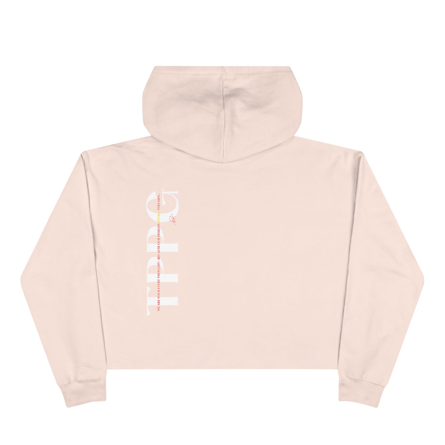 Crop "Cross" Hoodie