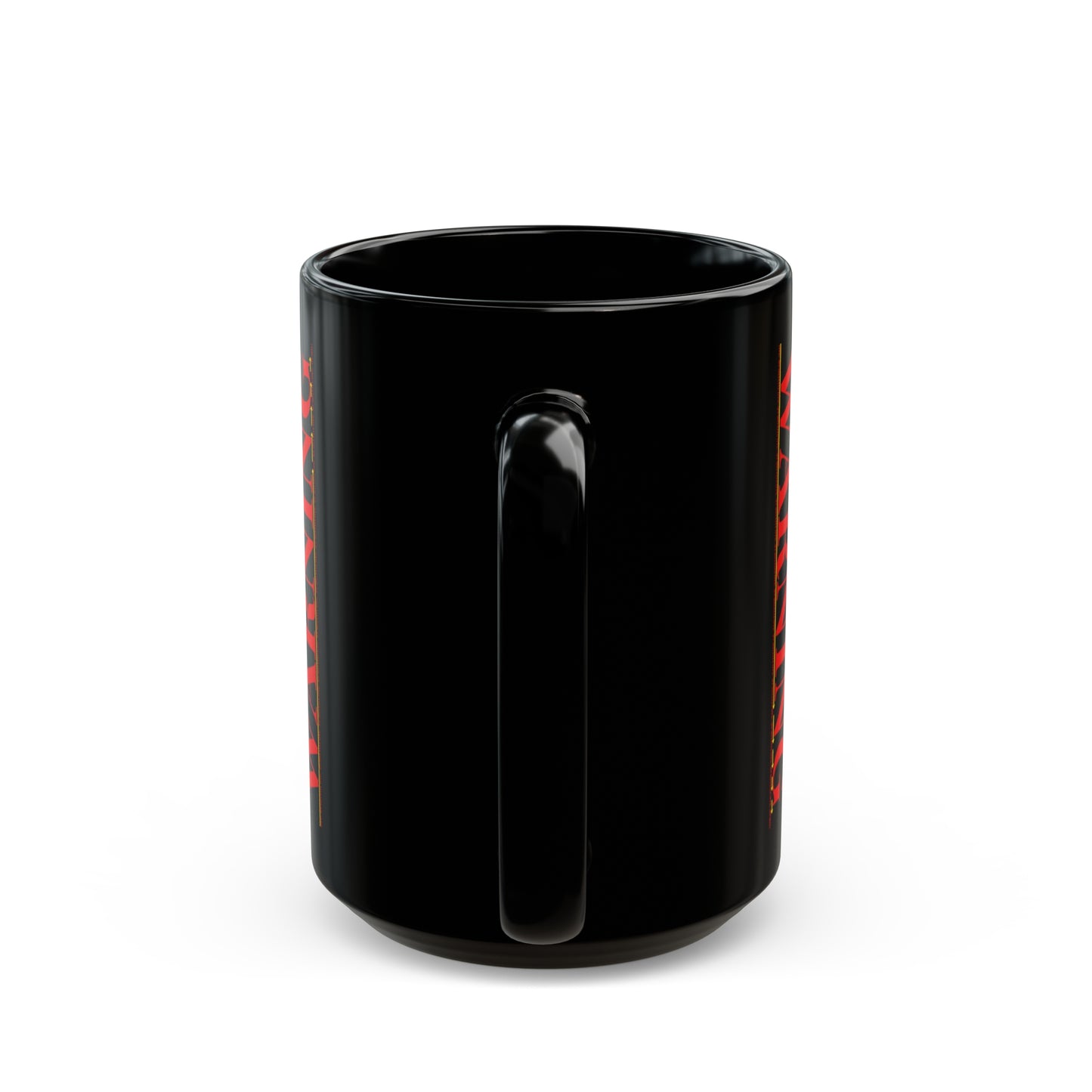 Black (WARNING) Mug (Sizes: 11oz & 15oz)