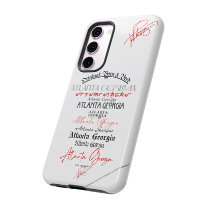 'ATL-Original Born & Bred' Design ~ Apple iPhones * Google Pixel * Samsung Galaxy Cases