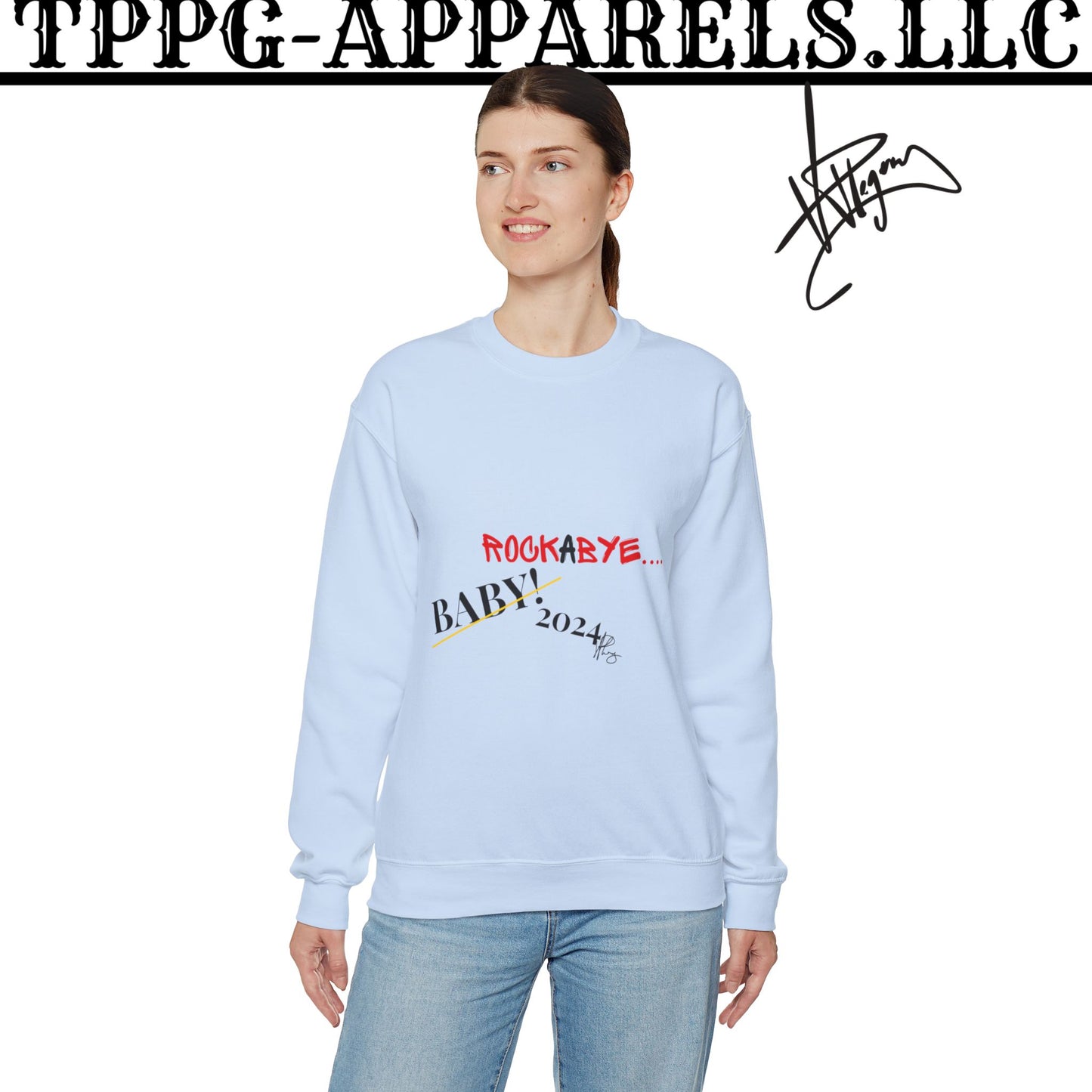 Heavy Crewneck™ "Rock-A-Bye" Sweatshirt