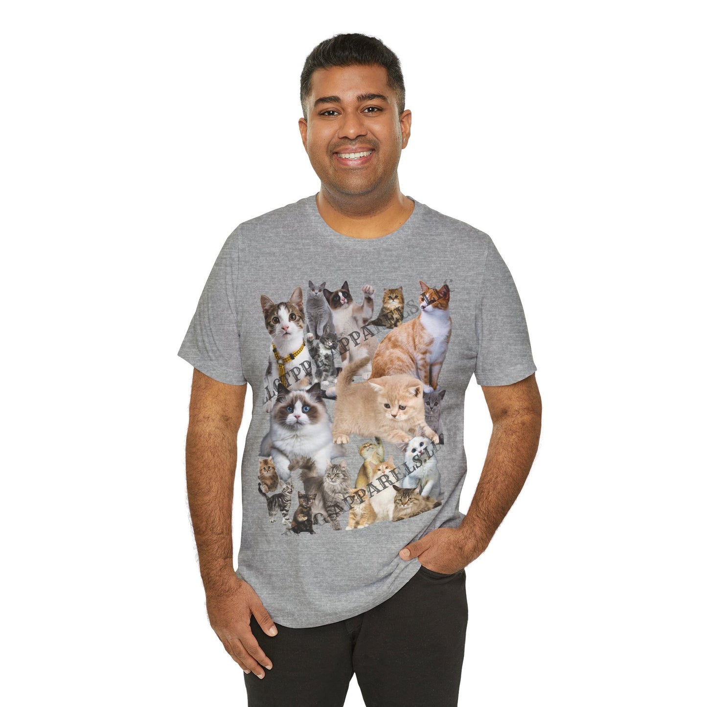 Unisex "Cats" Jersey T-Shirt