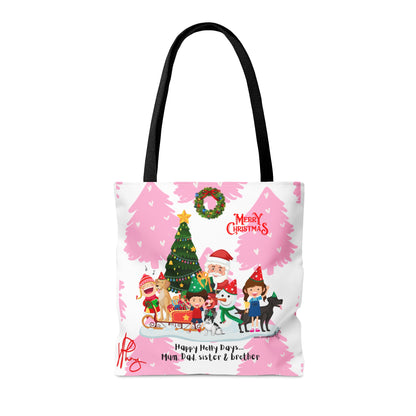 Stylish "Christmas/Holiday" Tote from the "TPPG-Apparels" Brand Tote in 3ct. different sizes. Always handy for any carrying all things necessary for any casual occasion.