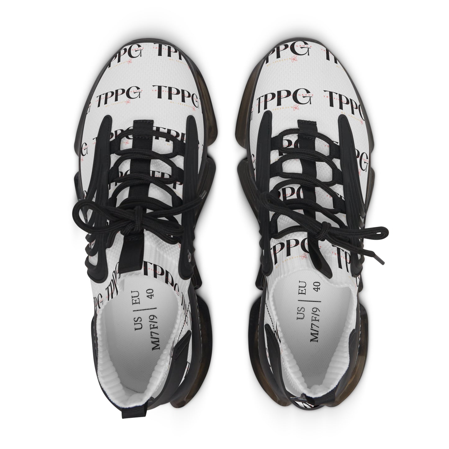 Women's (Black or white Sole) Mesh Sneakers By the 'TPPG Apparels Collection'