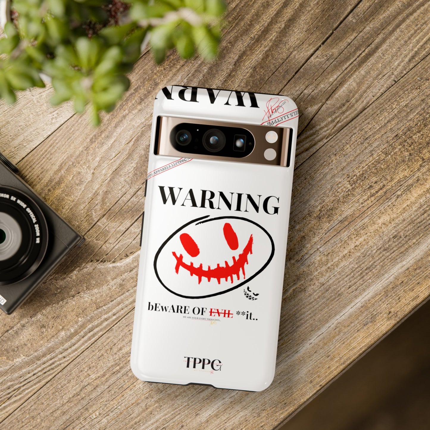 "WARNING-Evil"-Apple iPhones * Google Pixel * Samsung Galaxy Cases