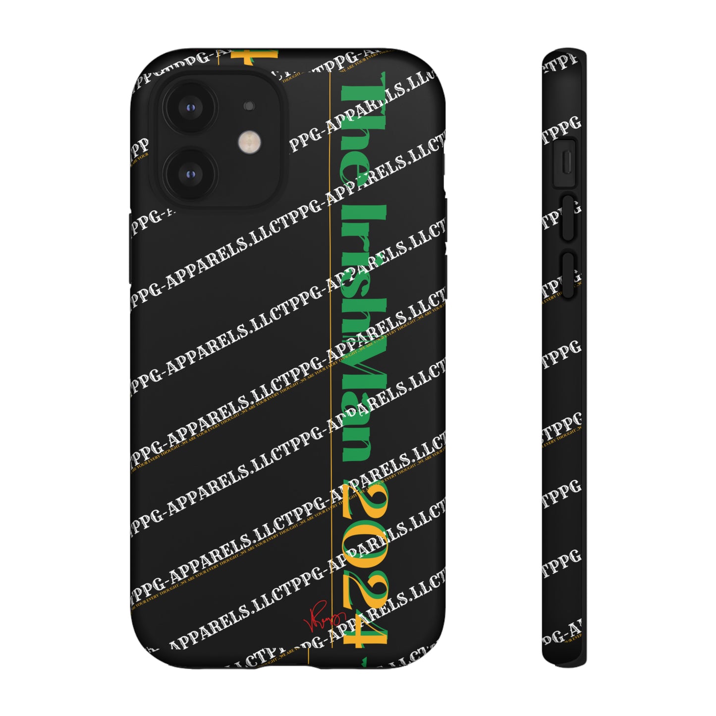 Apple iPhone/Samsung Galaxy & Google Pixel Tough "Irishman 2024" Phone Cases