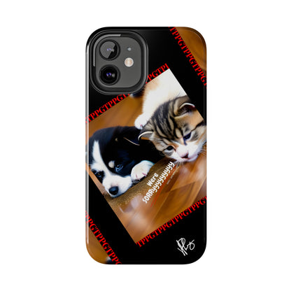 Our Cutest Pet Design ("We're Sorryyyy") Verision from the 'TPPG Collection' Line carries several sizes of the "iPhone Series" Tough Phone Cases